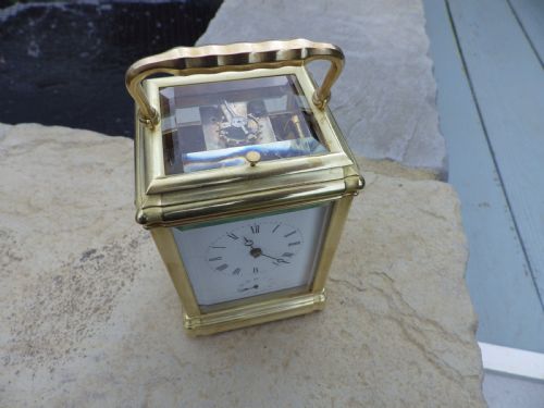 FRENCH GEORGE CASE REPEATER ALARM CARRIAGE CLOCK BOX KEY - ADDITIONAL PHOTO 1