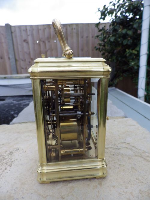 FRENCH GEORGE CASE REPEATER ALARM CARRIAGE CLOCK BOX KEY - ADDITIONAL PHOTO 2