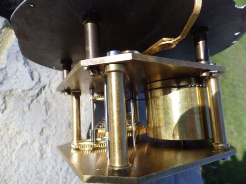 SHIPS FUSEE CLOCK BY PRESCOT - ADDITIONAL PHOTO 6
