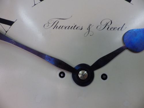 18 INCH DIAL DOUBLE FUSEE DIAL CLOCK BY THWAITES REED - ADDITIONAL PHOTO 6