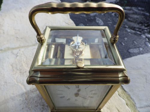 FRENCH REPEATING CARRIAGE CLOCK MOVEMENT FULLY RESTORED - ADDITIONAL PHOTO 4