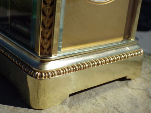 FRENCH STRIKING CARRIAGE CLOCK FULLY RESTORED CIRCL 1860S - ADDITIONAL PHOTO 5