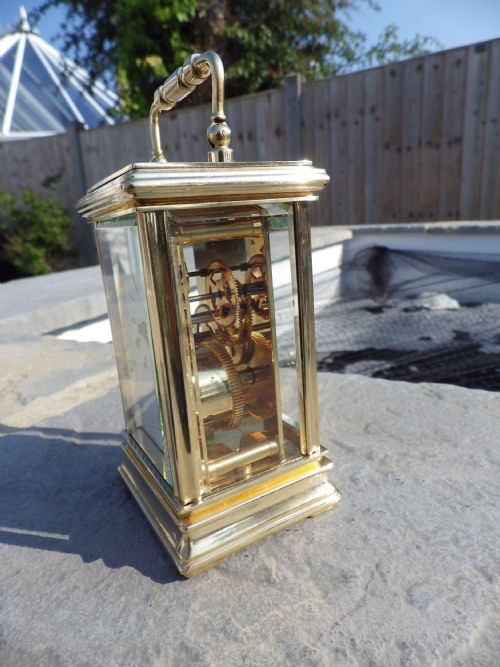 ENGLISHFRENCH CARRIAGE CLOCK BY ST JAMES OF LONDON - ADDITIONAL PHOTO 1