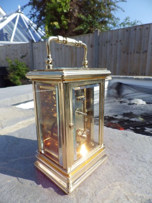 ENGLISHFRENCH CARRIAGE CLOCK BY ST JAMES OF LONDON - ADDITIONAL PHOTO 2