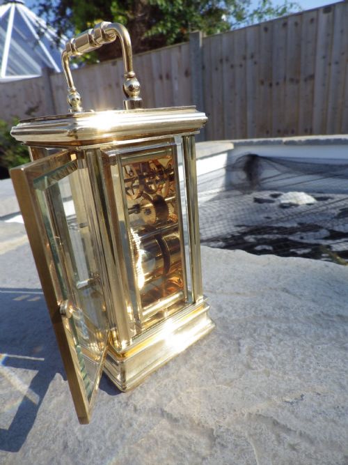 ENGLISHFRENCH CARRIAGE CLOCK BY ST JAMES OF LONDON - ADDITIONAL PHOTO 3