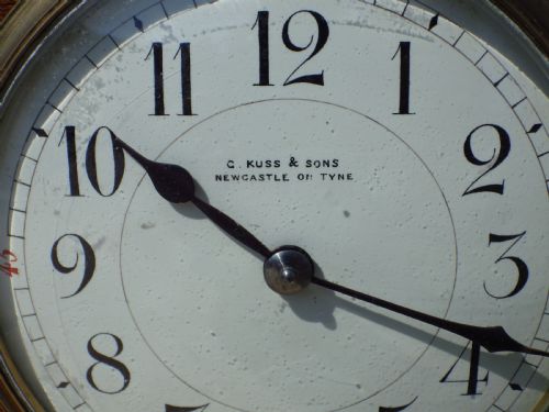 ART DECO EIGHT DAY MANTEL CLOCK - ADDITIONAL PHOTO 2