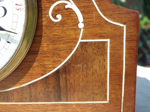 ART DECO EIGHT DAY MANTEL CLOCK - ADDITIONAL PHOTO 3