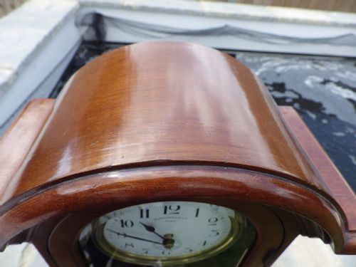 EUREKA CLOCK COMPANY MANTEL CLOCK THE RAREST EXAMPLE SECONDS HAND 3 BALL - ADDITIONAL PHOTO 2