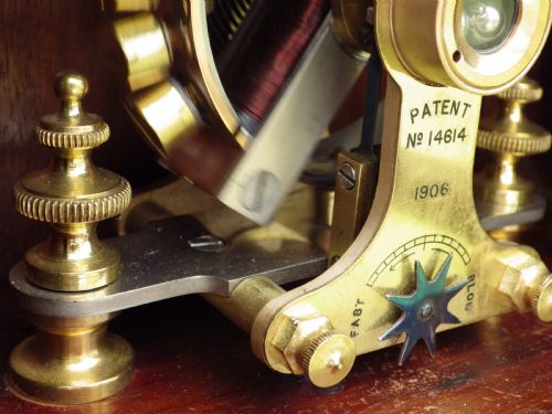 EUREKA CLOCK COMPANY MANTEL CLOCK THE RAREST EXAMPLE SECONDS HAND 3 BALL - ADDITIONAL PHOTO 8