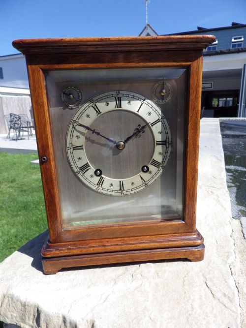 w h ting tang mantle clock fully restored running via platform escapement rare case style - CATEGORY: ANTIQUE CLOCKS - DATED 1880