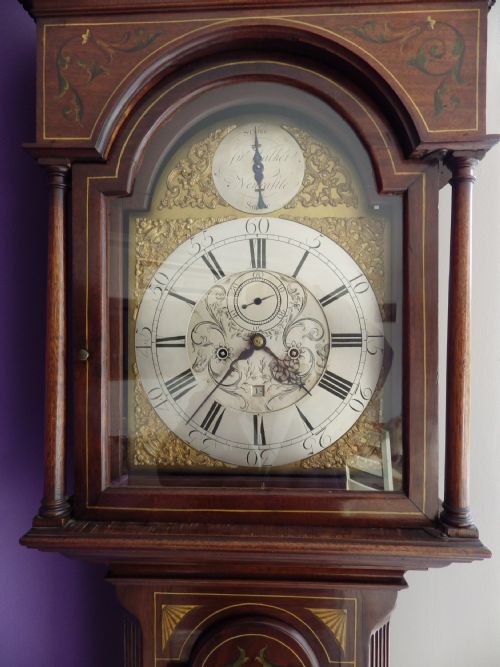 JOHN WALKER OF NEWCASTLE LONGCASE CLOCK SIMPLY STUNNING CLOCK - ADDITIONAL PHOTO 2