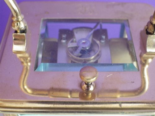 FRENCH CARRIAGE CLOCK REPEATER WITH TING TANG HOUR AND HALF 1890 - ADDITIONAL PHOTO 8