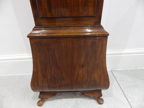 ELLIOTT MAHOGANY WESTMINSTER CHIME ART DECO GRANDMOTHER CLOCK 1930S - ADDITIONAL PHOTO 1