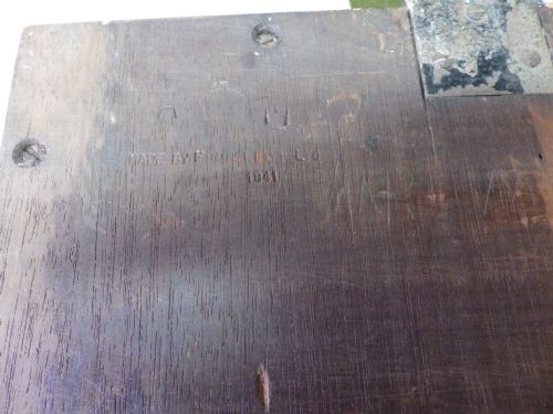 DIAL CLOCK RAF SECTOR CLOCK 1941 IN ORIGINAL CONDITION SERVICED RUNNING STRONG - ADDITIONAL PHOTO 9