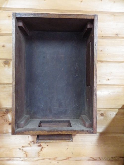 FUSEE DIAL CLOCK 18 INCH DIAL MADE FOR SWINDEN SONS BIRMINGHAM - ADDITIONAL PHOTO 4