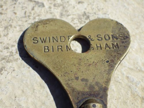 FUSEE DIAL CLOCK 18 INCH DIAL MADE FOR SWINDEN SONS BIRMINGHAM - ADDITIONAL PHOTO 1