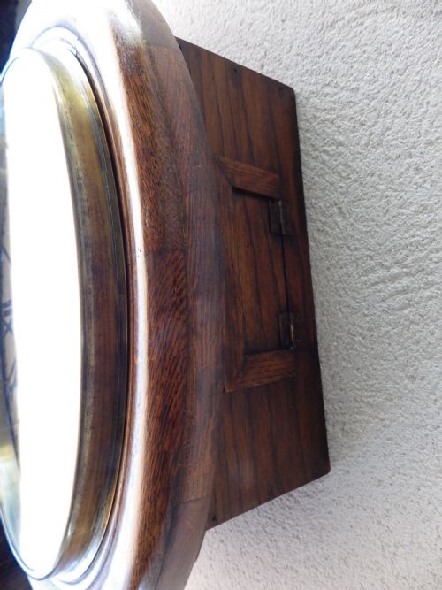 FUSEE DIAL CLOCK 18 INCH DIAL MADE FOR SWINDEN SONS BIRMINGHAM - ADDITIONAL PHOTO 10