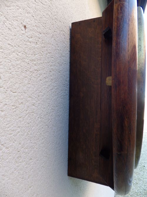 FUSEE DIAL CLOCK 18 INCH DIAL MADE FOR SWINDEN SONS BIRMINGHAM - ADDITIONAL PHOTO 11