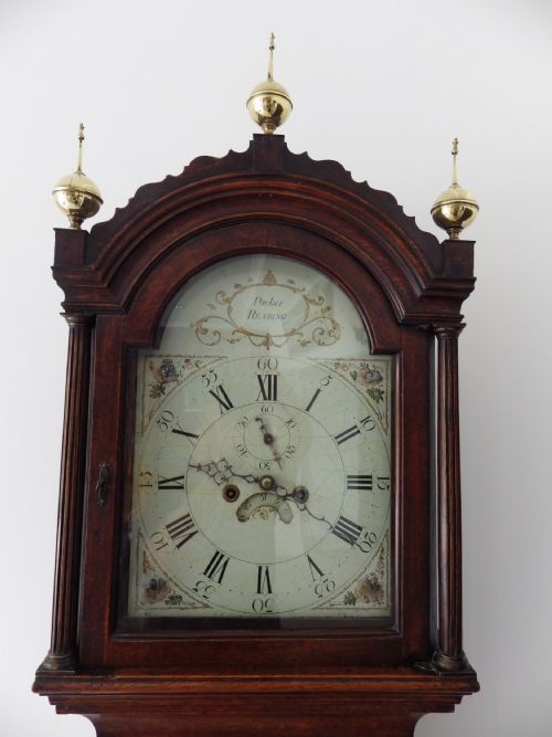 ENGLISH 8 DAY LONGCASE CLOCK PACKER OF READING 1790S - ADDITIONAL PHOTO 1