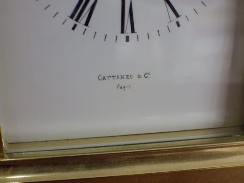 FRENCH REPEATER CARRIAGE CLOCK WITH THE ORIGINAL CASE CIRCL 1880S - ADDITIONAL PHOTO 3