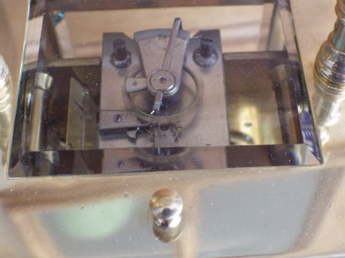 FRENCH REPEATER CARRIAGE CLOCK WITH THE ORIGINAL CASE CIRCL 1880S - ADDITIONAL PHOTO 4