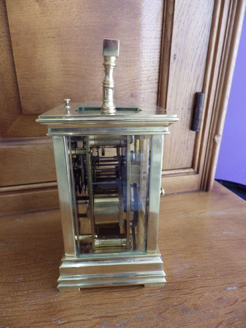 FRENCH REPEATER CARRIAGE CLOCK WITH THE ORIGINAL CASE CIRCL 1880S - ADDITIONAL PHOTO 7