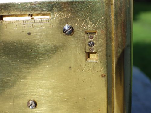 JAMES MC CABE DOUBLE FUSEE CARRIAGE CLOCK 17901810 - ADDITIONAL PHOTO 5