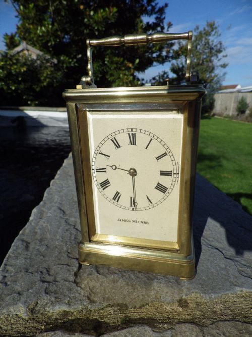 james mc cabe double fusee carriage clock 17901810 - CATEGORY: ANTIQUE CLOCKS - DATED 1800
