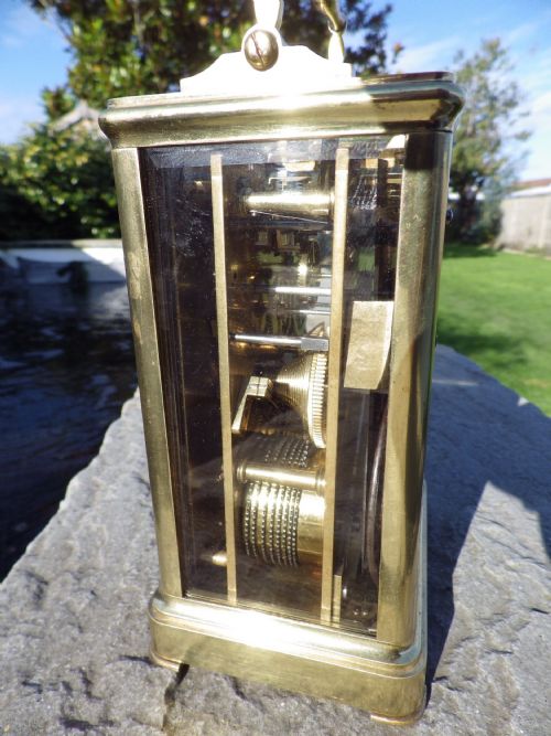JAMES MC CABE DOUBLE FUSEE CARRIAGE CLOCK 17901810 - ADDITIONAL PHOTO 3