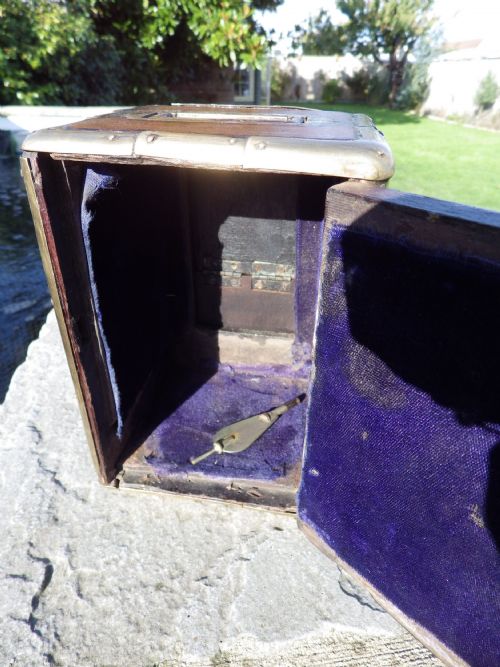 JAMES MC CABE DOUBLE FUSEE CARRIAGE CLOCK 17901810 - ADDITIONAL PHOTO 14