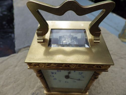 FRENCH CARRIAGE CLOCK 1890S - ADDITIONAL PHOTO 4