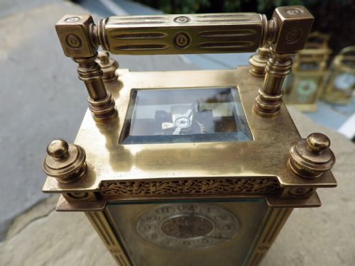 FRENCH CARRIAGE CLOCK 1890S - ADDITIONAL PHOTO 4
