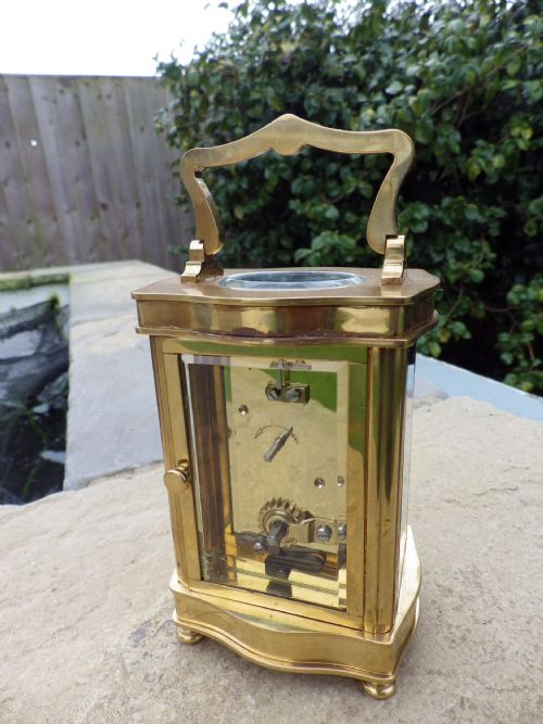ENGLISH CARRIAGE CLOCK OLD STOCK 1960 - ADDITIONAL PHOTO 2