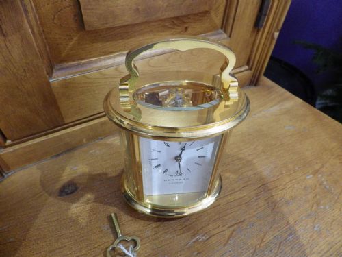 ENGLISH CARRIAGE CLOCK GARRARD LONDON EX SHOP STOCK MINT 1960 - ADDITIONAL PHOTO 2