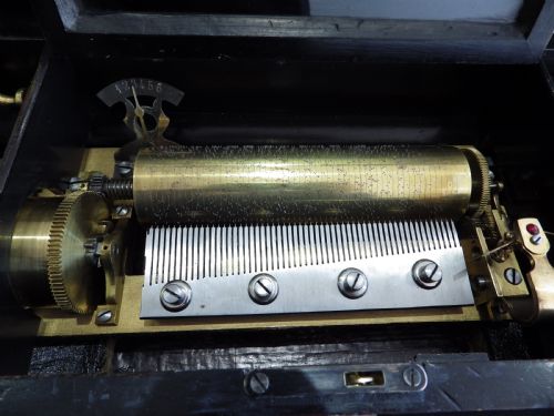 MUSIC BOX SWISS FULLY RESTORED WORKS 1890S - ADDITIONAL PHOTO 3
