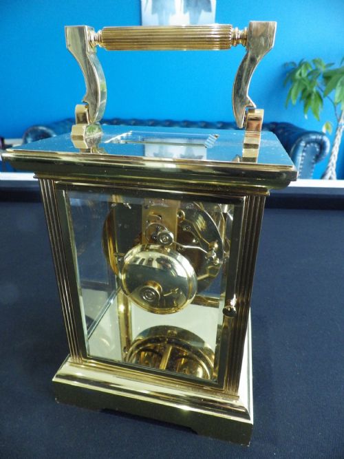 L EPEE FRENCH CARRIAGE CLOCK MASSIVE CLOCK VERY HEAVY EX SHOP STOCK 1960S - ADDITIONAL PHOTO 3