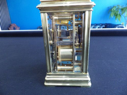 FRENCH REPEATER CARRIAGE CLOCK FULLY RESTORED 1880 - ADDITIONAL PHOTO 3