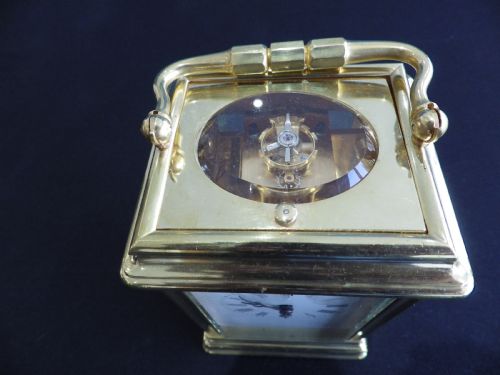 FRENCH REPEATER CARRIAGE CLOCK FULLY RESTORED 1880 - ADDITIONAL PHOTO 4