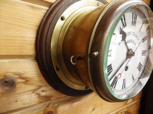 FUSEE SHIPS CLOCK 1890 - ADDITIONAL PHOTO 1