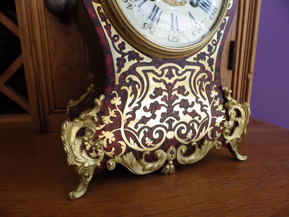French Bulle Clock In Stunning Condition, circa 1860s View II