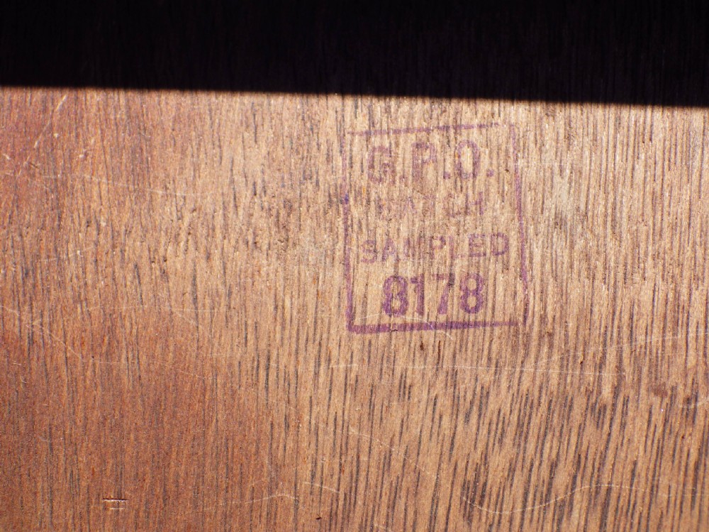 Fusee GPO Wall Clock 1930's View X