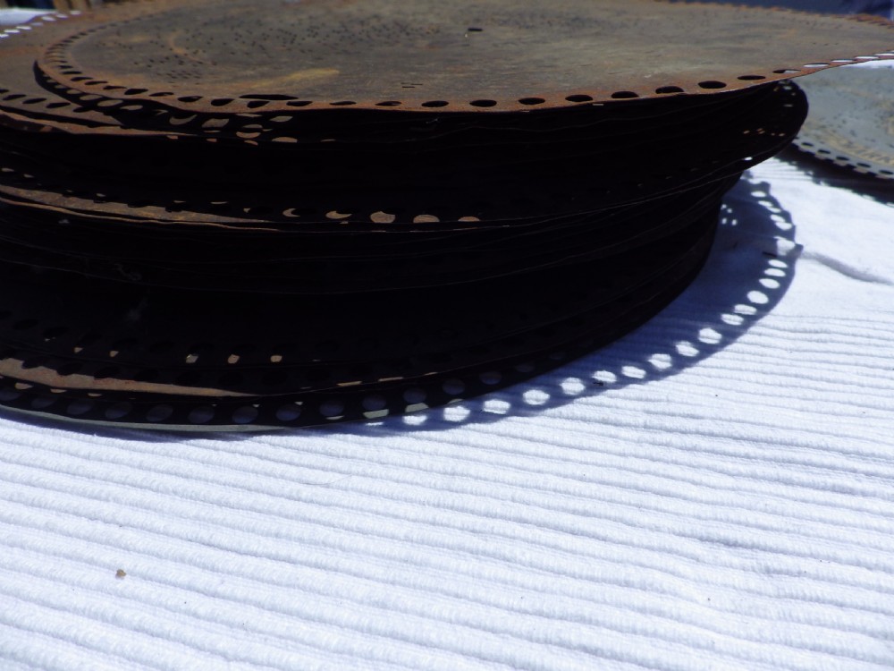 Polyphon In Solid Walnut Movement Restored With 30+ Disks/Records View VIII