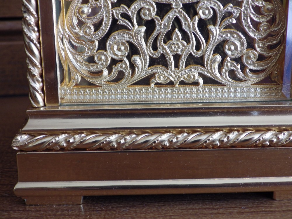 French Striking Carriage Clock Movement Fully Restored Rare Case Style View III