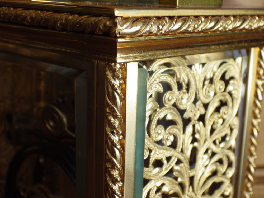 French Striking Carriage Clock Movement Fully Restored Rare Case Style View X