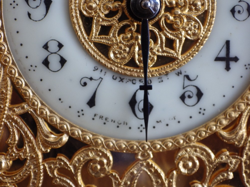 French Striking Carriage Clock Movement Fully Restored Rare Case Style View XII
