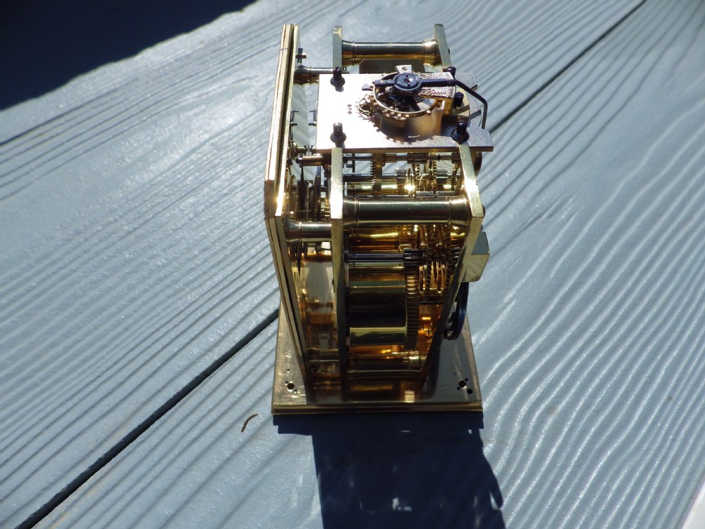 French Striking Carriage Clock Movement Fully Restored Rare Case Style View XIII