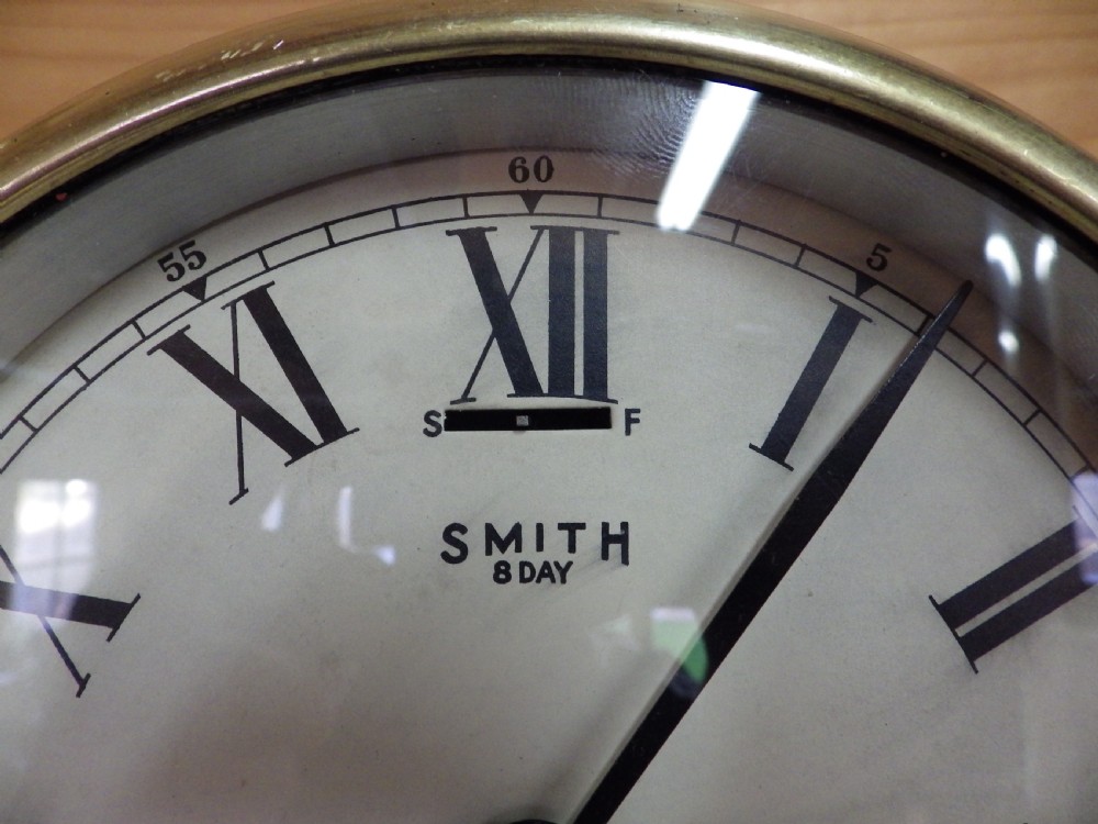 Smith's Ships Clock Fully Restored View VI