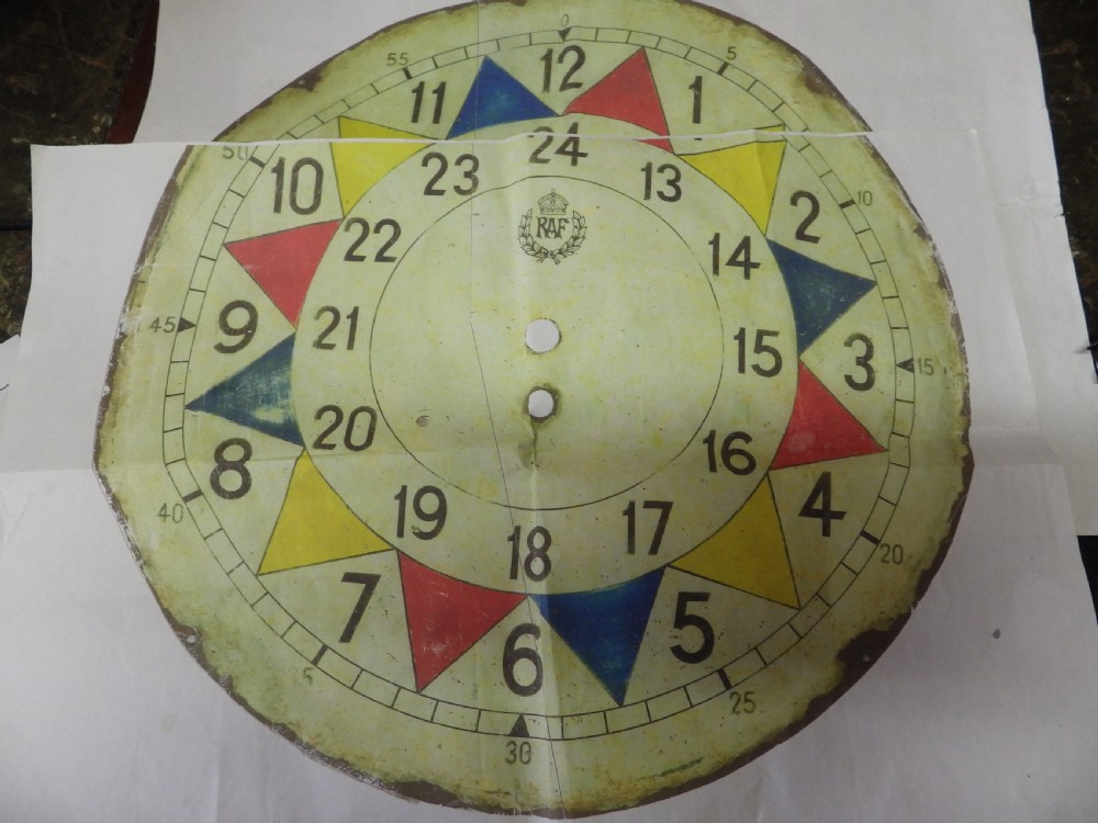 RAF Sector Clock By F.W.Eillott View XII