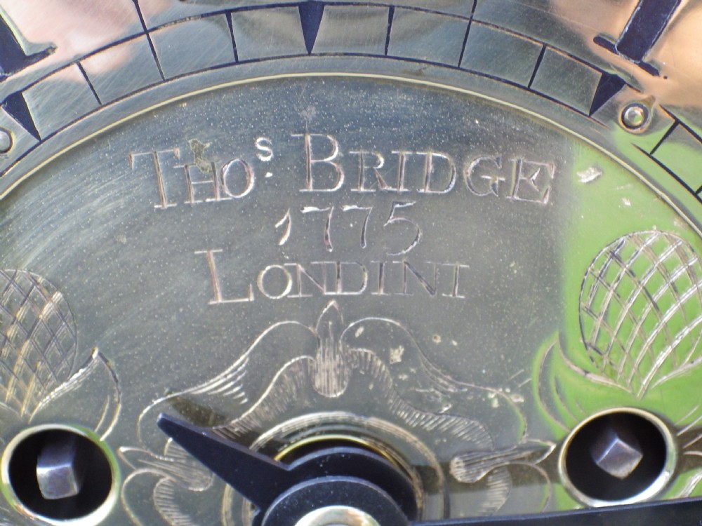 Large Twin Fusee English Lantern Clock By Thomas Bridge Of London View V