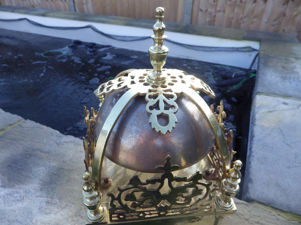 Large Twin Fusee English Lantern Clock By Thomas Bridge Of London View VIII